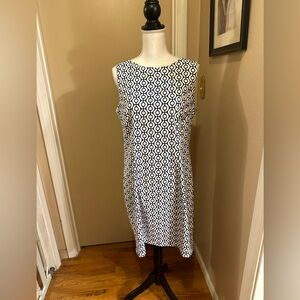 Alyx Limited Blue & white dress. Size 14